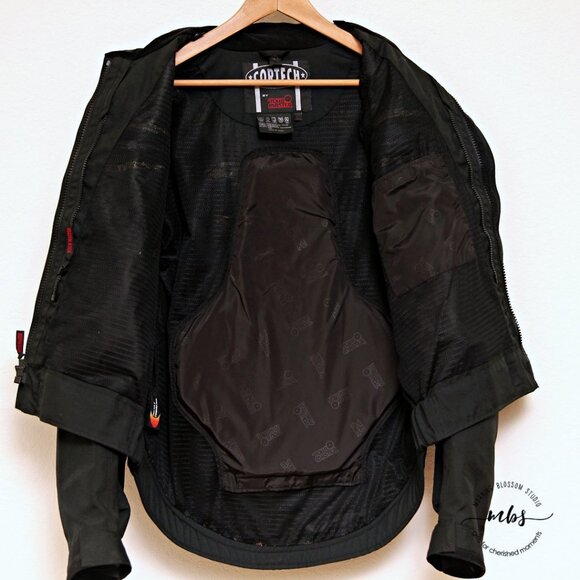 Cortech by TourMaster Waterproof Jacket w/ Zipout Liner Armors & Back Pad - Picture 3 of 13